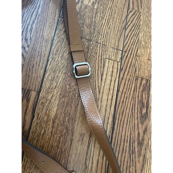 Quince Brown Leather Belt Bag Fanny Pack Last Brand Crossbody - Picture 5 of 6